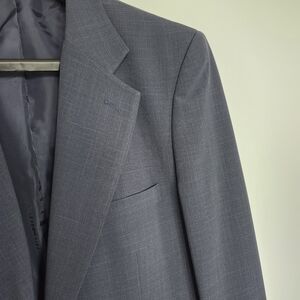 Protocol Classic Blue Gray Men's Blazer